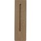 Ekena Millwork 3 1/2"W x 8"D x 12"H Clarksville Bracket, Mahogany BKTW04X08X12CVGM - alternate 4